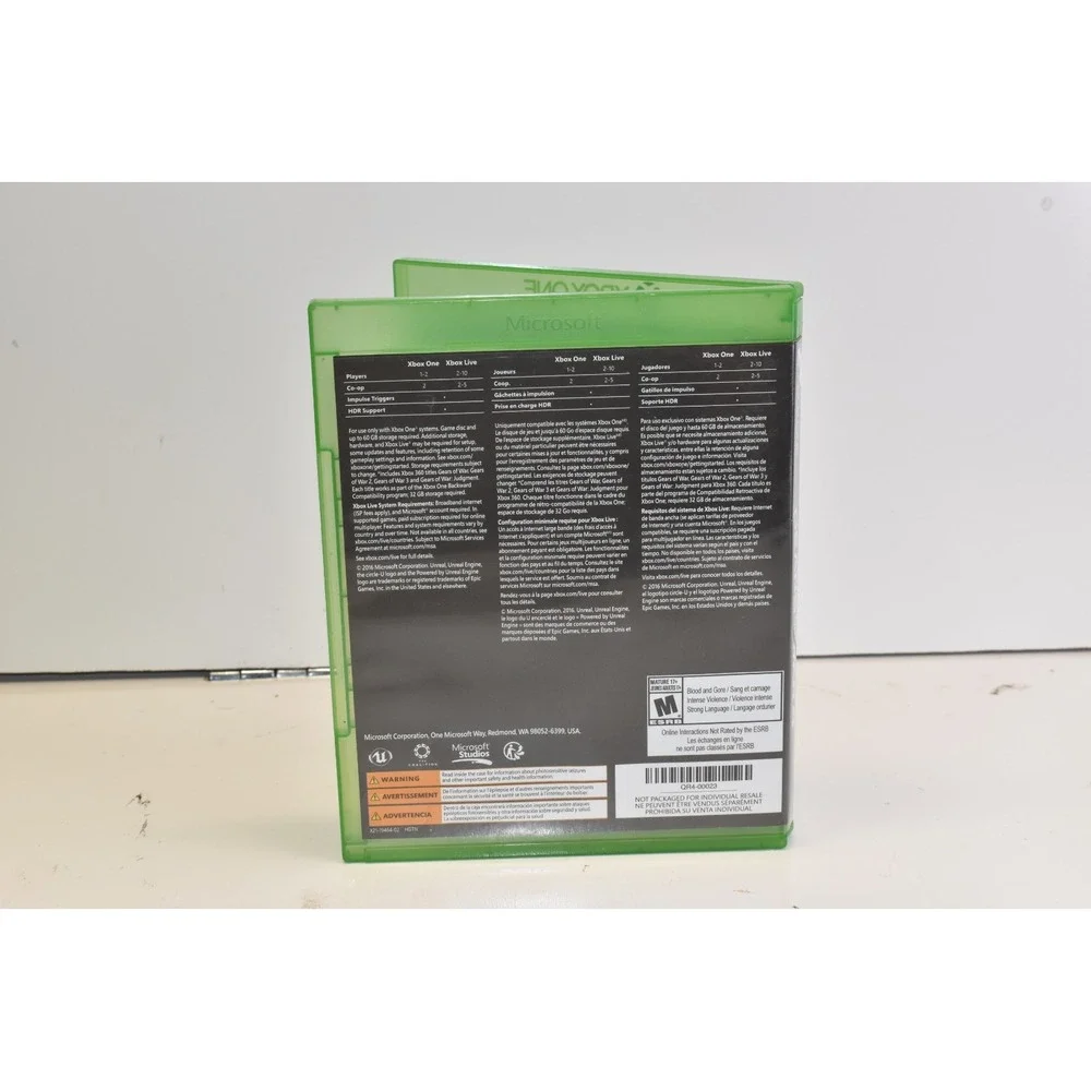 Gears of War 4 (Microsoft Xbox One, 2016)